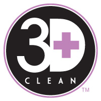 3D Clean PLUS logo