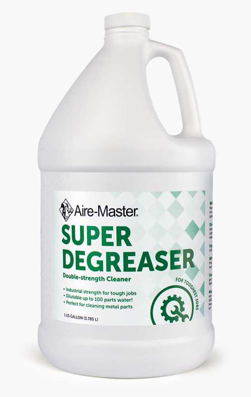 Aire-Master Super Degreaser concentrated cleaner